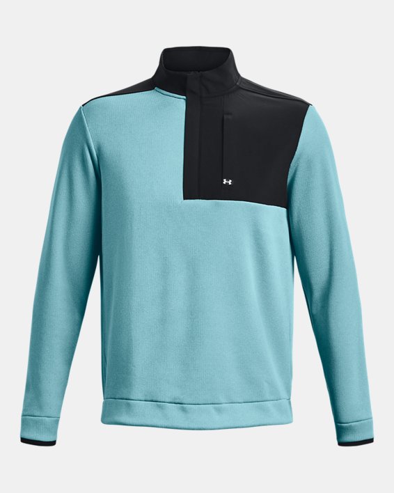 Men's UA Storm SweaterFleece ½ Zip, Blue, pdpMainDesktop image number 5